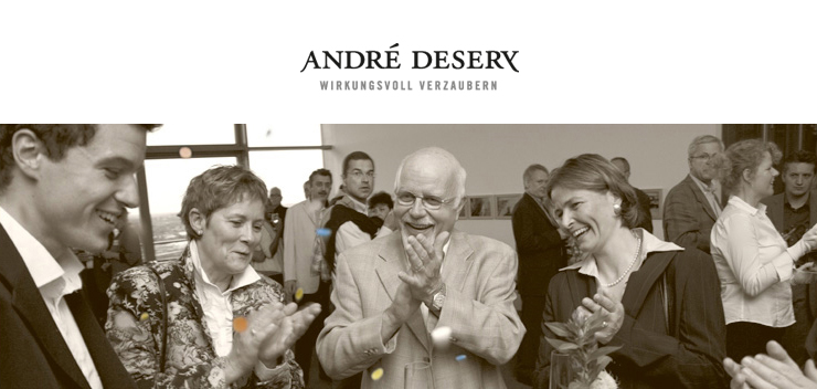 Zauberer Andre Desery