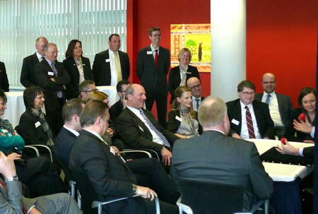 Blick ins Publikum Tischzaubershow