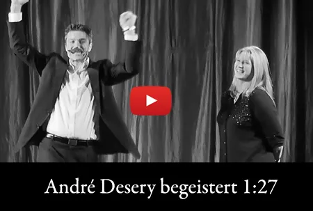 Andr&eacute; Desery begeistert