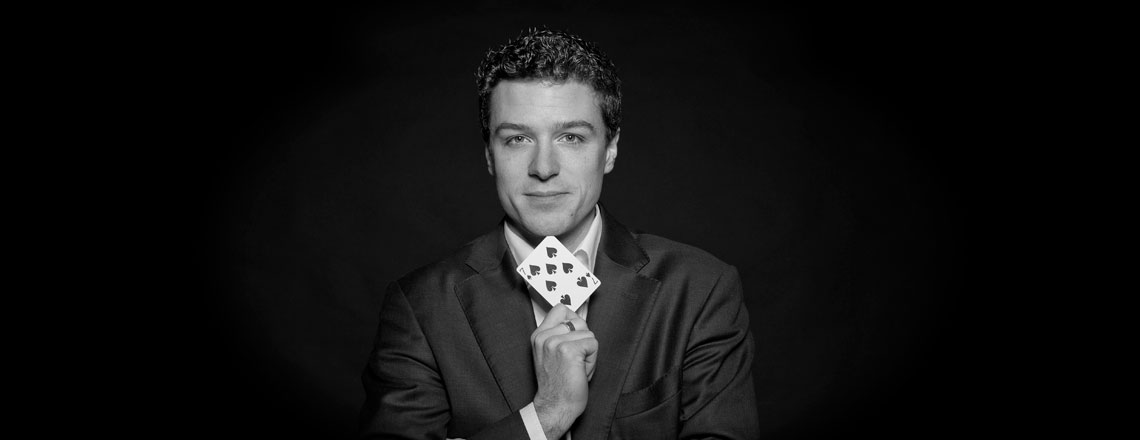 Zauberer Andre Desery gestern